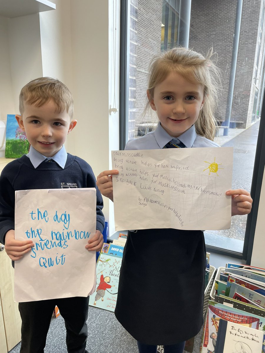 saintninians's tweet photo. It made my day to read the book π and persuasive letter these children @MissSStNinians wrote while playing. βοΈ #ApplyingLearning https://t.co/Itq8HpZErI