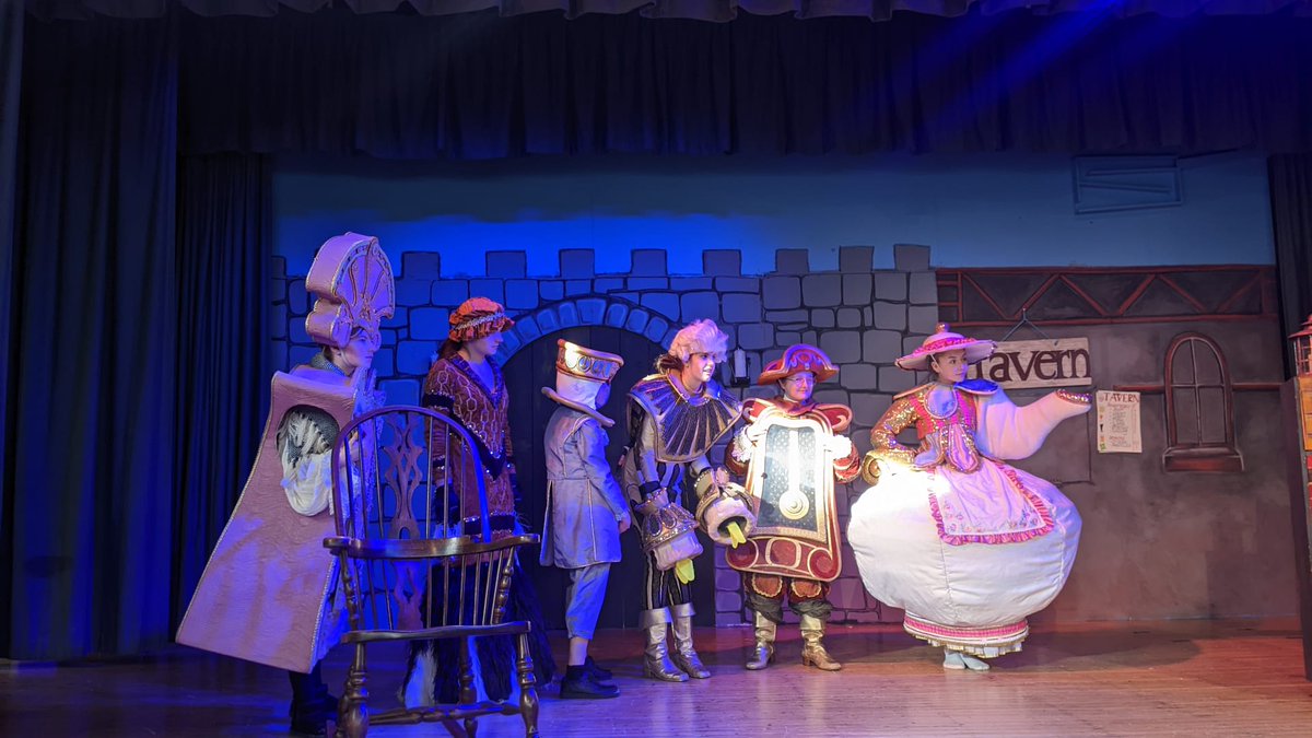 hyndburnacademy's tweet photo. That's a wrap! Weekly rehearsals and set making since September. 2 matinees &amp; 3 evening performances! 
Thank you to our students, staff &amp; parent/community volunteers for all their hard work. We really hope you enjoyed the show #educationwithcharacter  @ArtsHya @UnitedLearning https://t.co/cBOSOftPOt