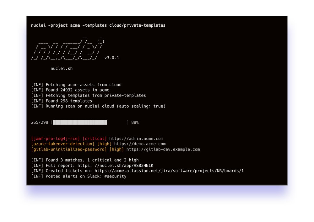pdiscoveryio's tweet image. Today, we are proud to announce the private beta of Nuclei Cloud – expanding the power of nuclei with enterprise-grade SaaS capabilities built on top of the open-source project.

Sign up today nuclei.sh
