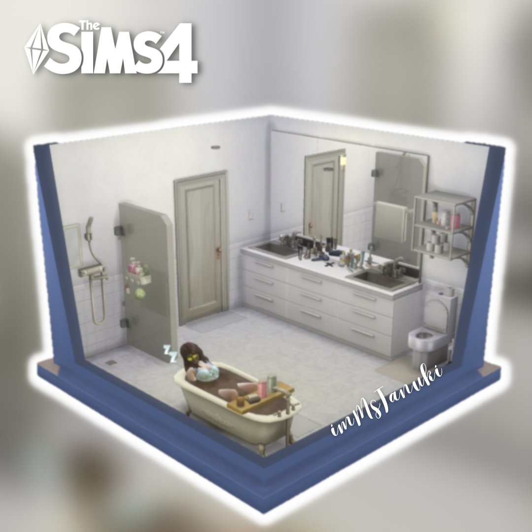 imMsTanuki's tweet photo. This is what will happen to me when I got bathroom clutter kit 🤣
Modern Bathroom with a lot of Clutters! (4x4 room)
Hope you will like it!
Gallery ID: imMsTanuki
YT: https://t.co/zLg4uaxp4a
#thesims4 #ShowUsYourBuilds #immstanuki #bathroom #bathroomclutterkit https://t.co/dA2DTnYgyj