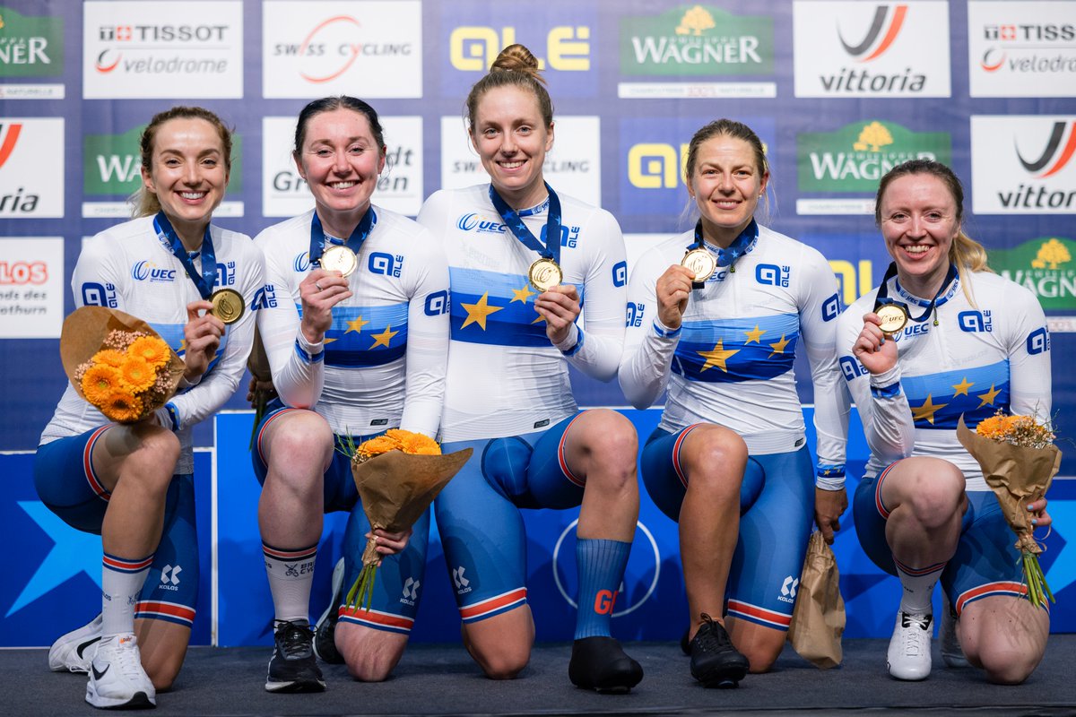 Elinor Barker
Katie Archibald
Josie Knight
Neah Evans
Anna Morris 

𝓷𝓸 𝓶𝓸𝓻𝓮 𝔀𝓸𝓻𝓭𝓼 𝓷𝓮𝓮𝓭𝓮𝓭 😉

#EuroTrack2023