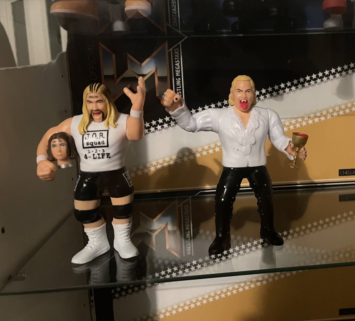 WWF_Hasbro_Dan's tweet image. Been an epic mail week for Figures this week, chuffed to round it off with @TheRealAlSnow , thanks to @wrestlingtrader and @EyecandyTattooo love it!! #HELP #HEAD #JobSquad