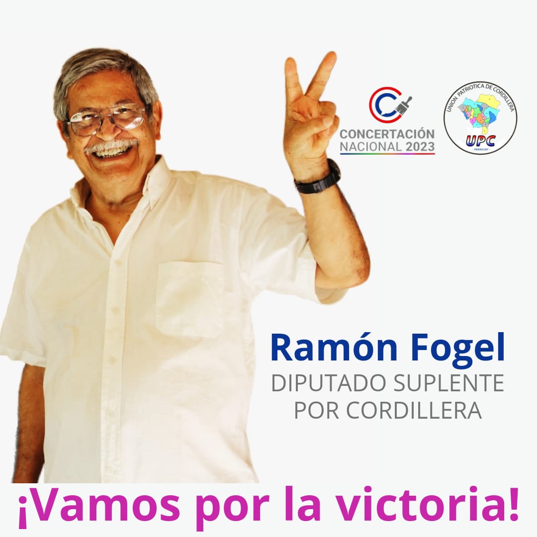 RamonFogel1's tweet photo. Te invito a conocer nuestras peopuestas:
- Recuperar los recursos de nuestro Departamento para los cordilleranos.
- Un Paraguay sin corrupcion, sin narcopolítica.
- Un Paraguay con Justicia Social. https://t.co/HGuLHCZMvW