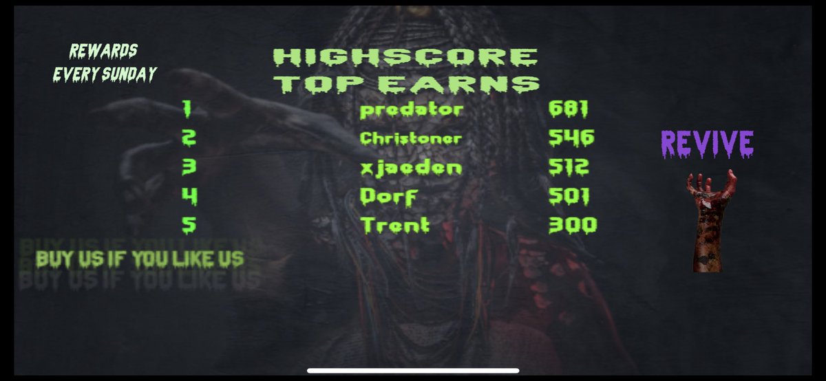 JefeTOKEN's tweet image. #JEFEZOMBIE SAVE YOURSELF FROM THE ZOMBIE ATTACK! 🧟‍♀️🧟🧟‍♂️💀

🔥Burning Score: 2,540 JEFES 

1st 🥇 100,000,000,000 Billion JEFES
2nd 🥈 45,000,000,000 Billion JEFES
3rd 🥉 5,000,000,000 Billion JEFES 

@FantomFDN Hosted at $FTM #Blockchain. 🚀👊🏻🔥 

Burn &amp;amp; Earn every Sunday. 💙