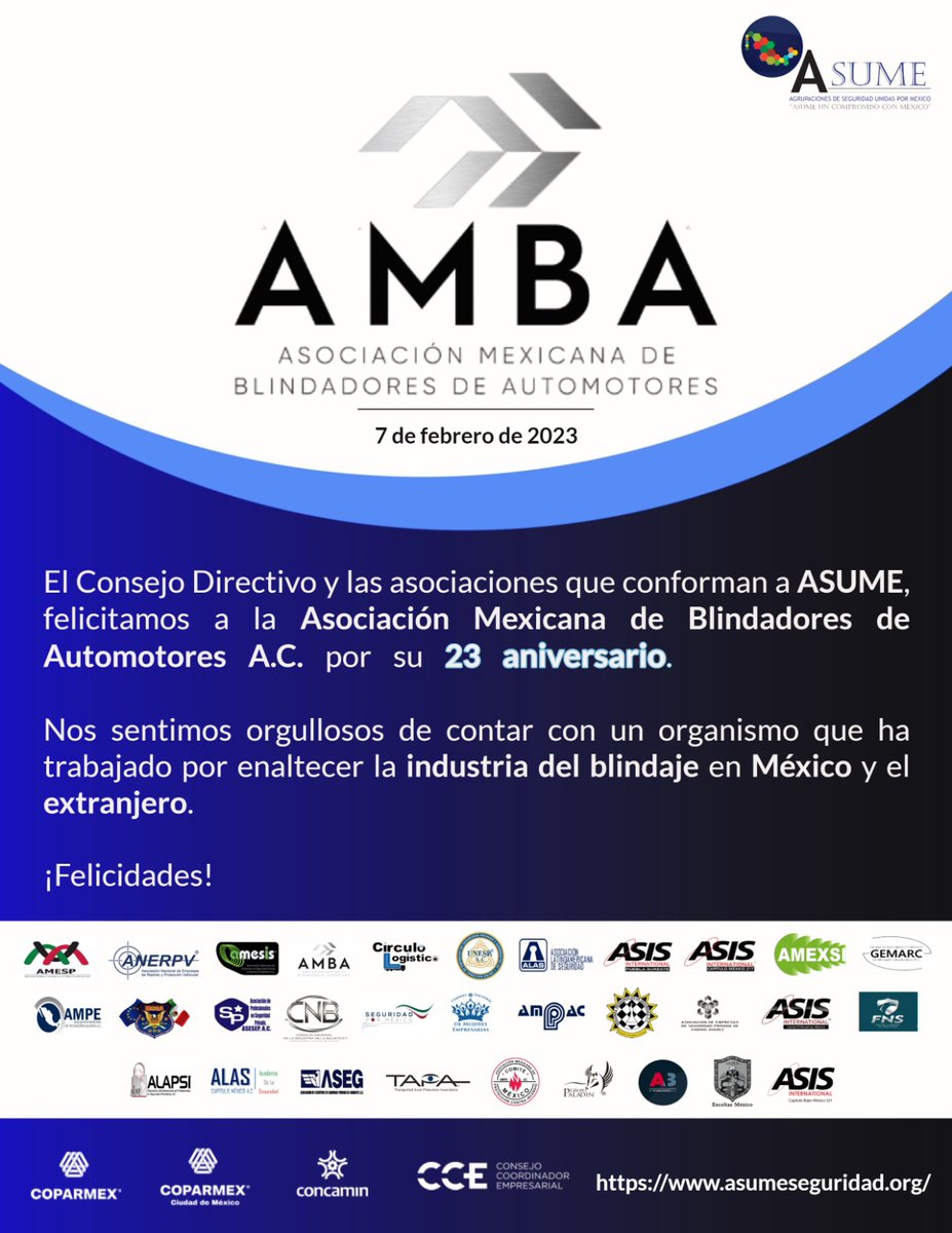AMBA-Blindadores tweet media