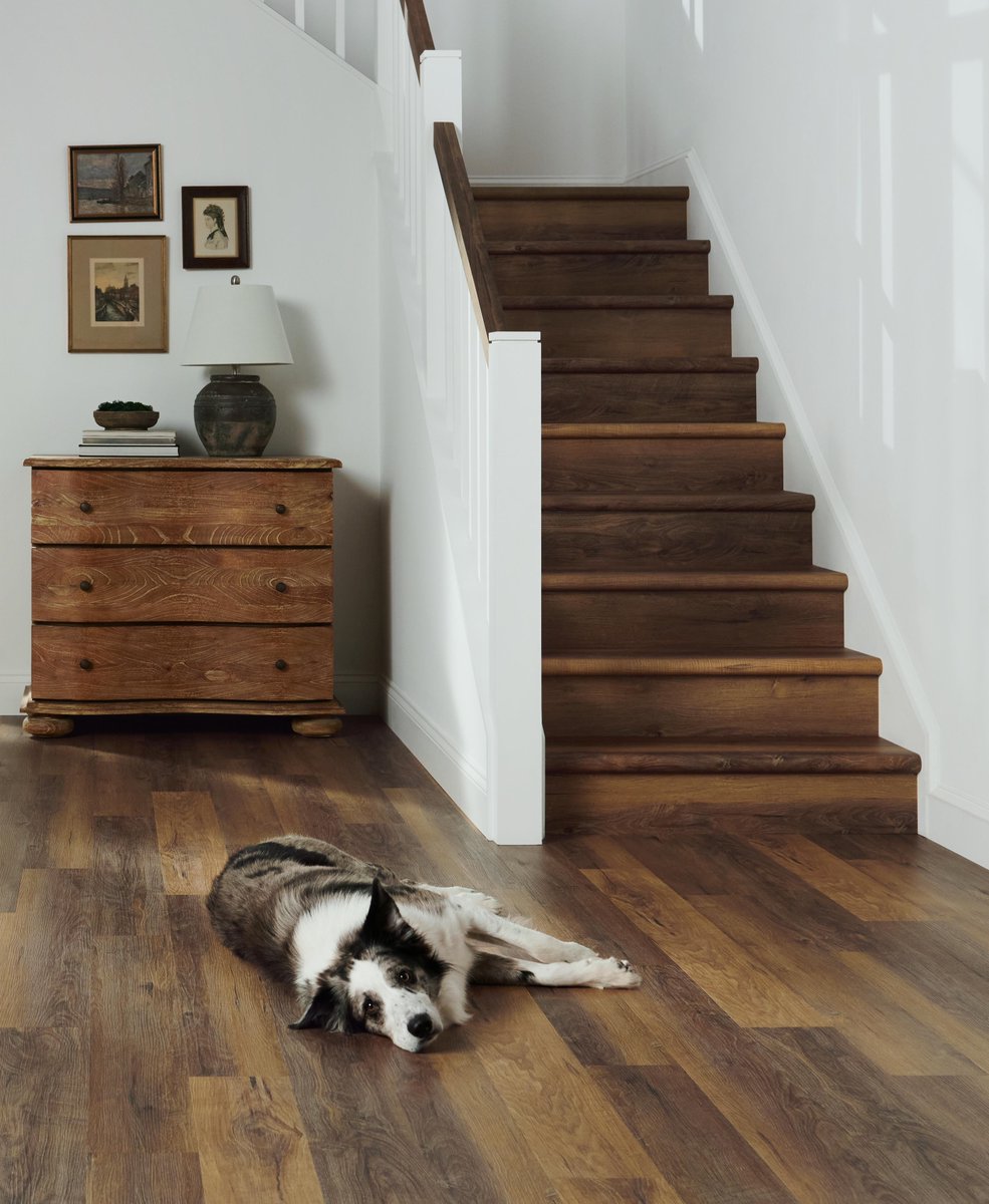 SimpleStairs® is coming soon to ADURA®! With the same construction, finish and performance as ADURA® luxury vinyl floors, you’ll get durable stair treads that perfectly match our ADURA® wood look floors. Available late Spring 2023. Floor shown: ADURA®Max | Napa, Color: Tannin