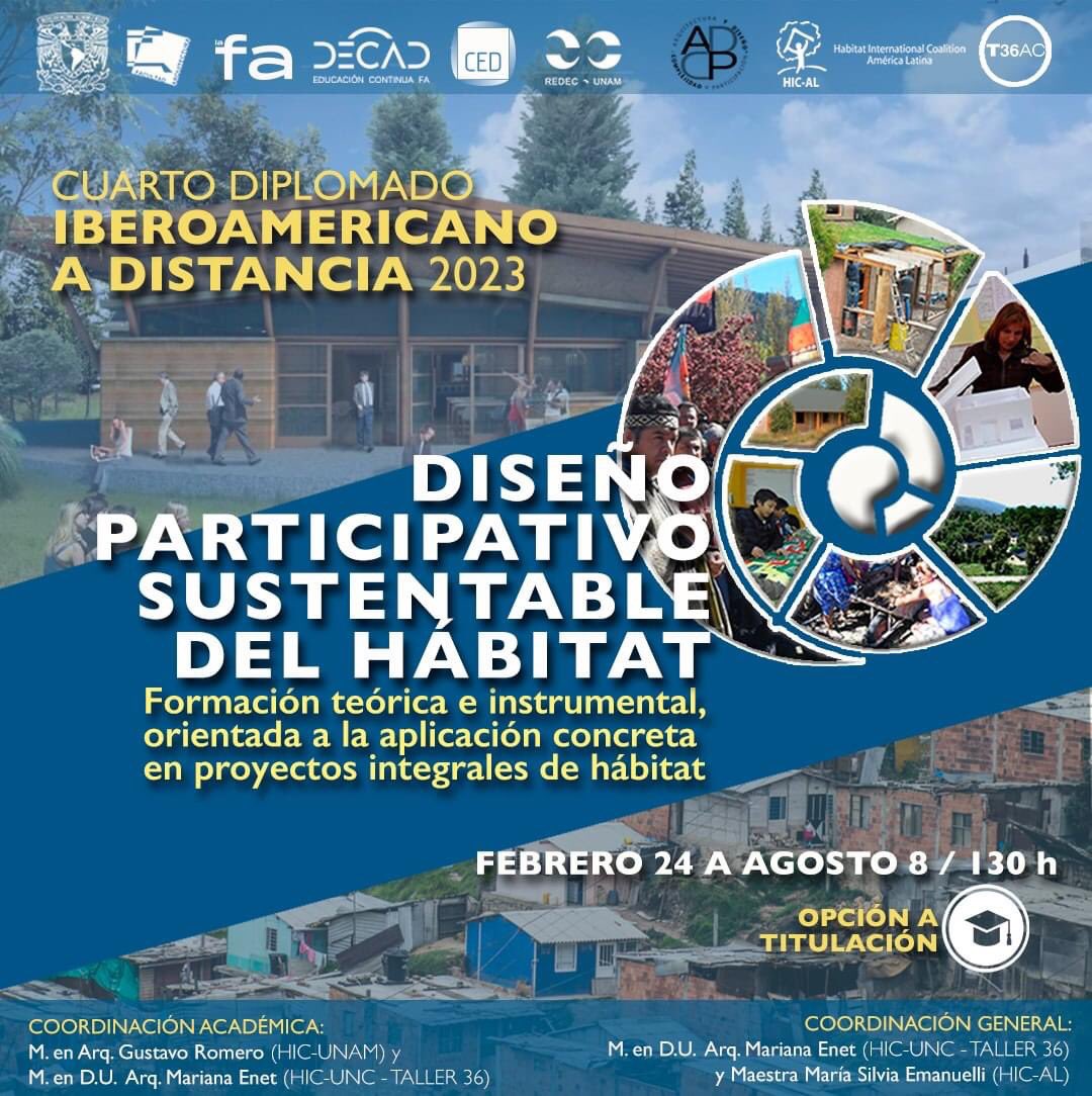 HIC_AL's tweet photo. 📢 | Si estás interesadx en profundizar en conceptos, metodologías e instrumentos concretos para abordar soluciones multidimensionales, multi-escalares y multiversas de diseño participativo, en procesos de mejoramiento de barrios y/o habitacional...(1/3) https://t.co/6EN4Rfe77h