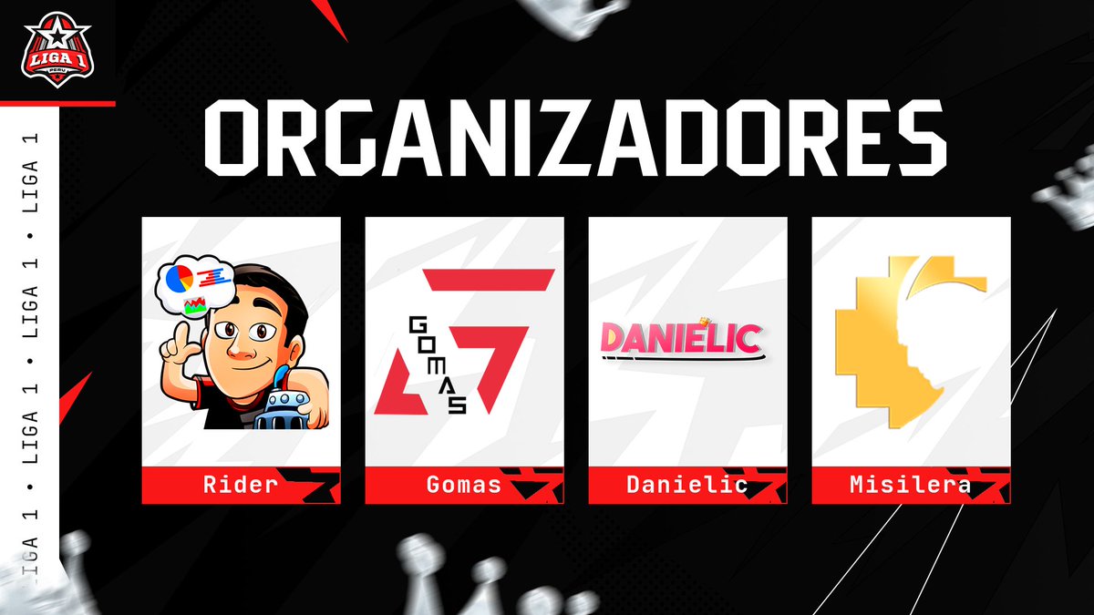 Liga1_CRPeru's tweet image. #CR | #Liga1 | #Staff

 🇵🇪 𝐎𝐑𝐆𝐀𝐍𝐈𝐙𝐀𝐃𝐎𝐑𝐄𝐒 🇵🇪 

Presentamos oficialmente a los encargados de llevar una buena organización en la @Liga1_CRPeru - 3er Edición  🇵🇪🏆

Bienvenidos🔥🔥🔥

🗣️@Riderv2511

🗣️@Ap3Gomas

🗣️@Danielic09

🗣️@LMisilera

 #GoPeru #Liga1 #ClashRoyale