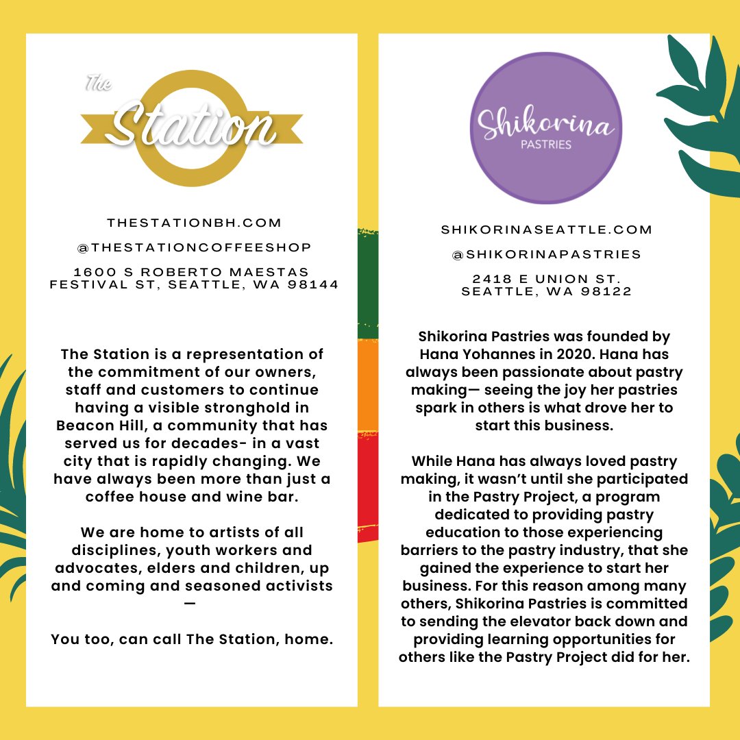 thestationbh.com (<a href="/thestationcafe/">The Station Coffee Shop</a>), shikorinaseattle.com