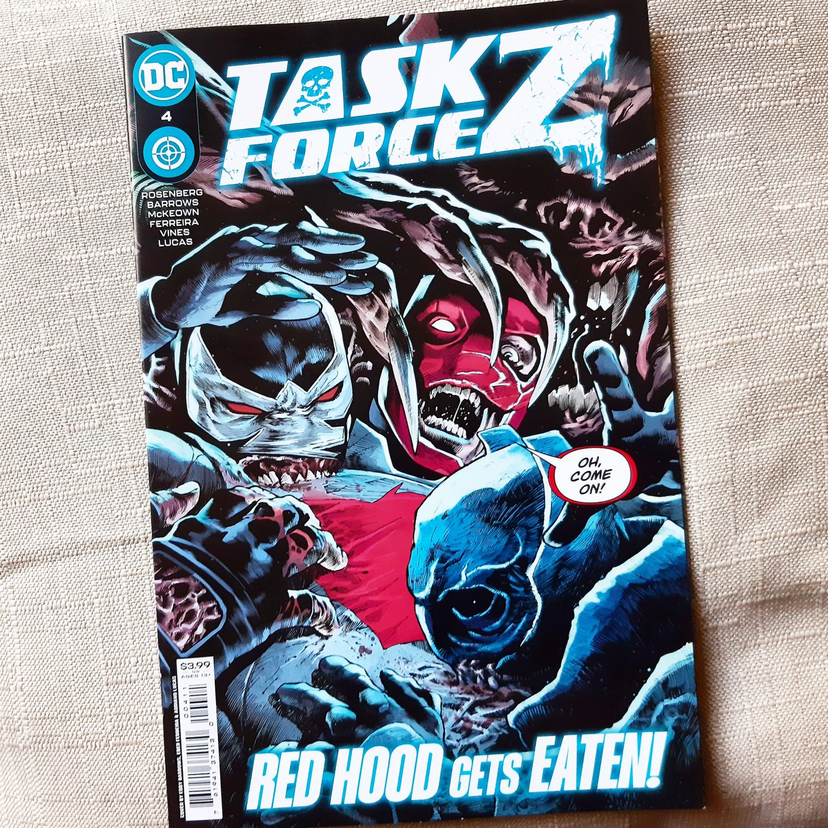 EmjayMj2's tweet photo. #TaskForceZ #DCComics #EddyBarrows #EberFerreira #DC #AdrianoLucas #Bane #ManBat #ArkhamKnight https://t.co/YPqCyuz3zF