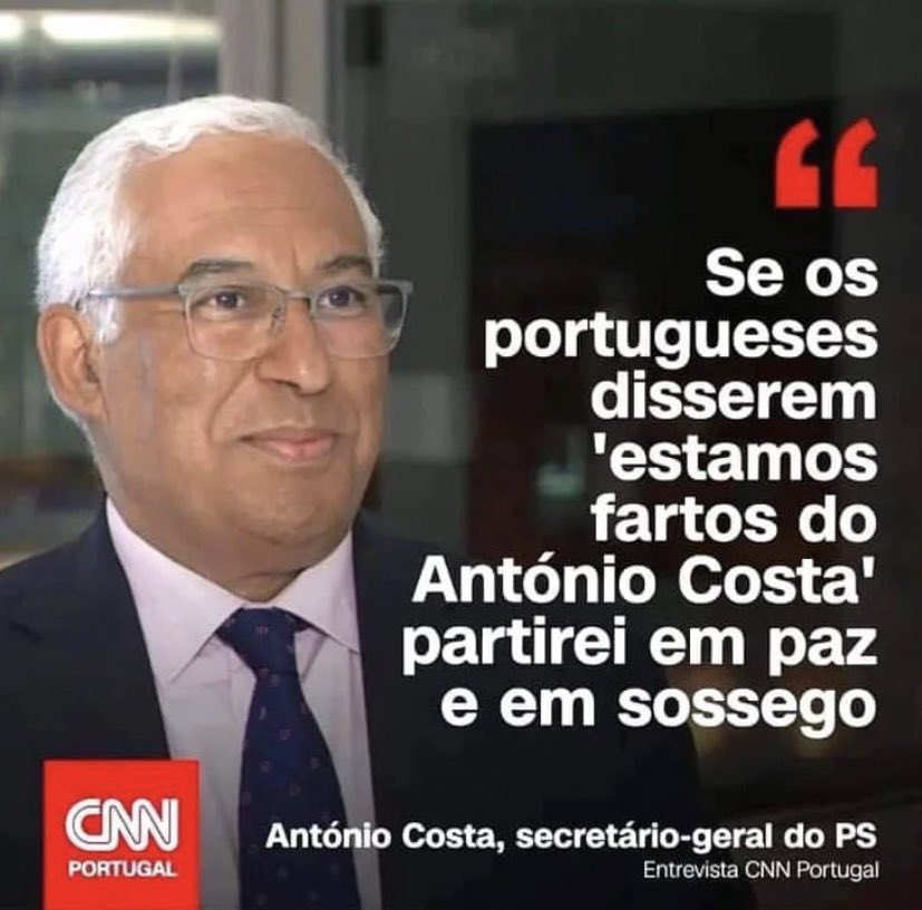 ESTAMOS FARTOS DO ANTÓNIO COSTA