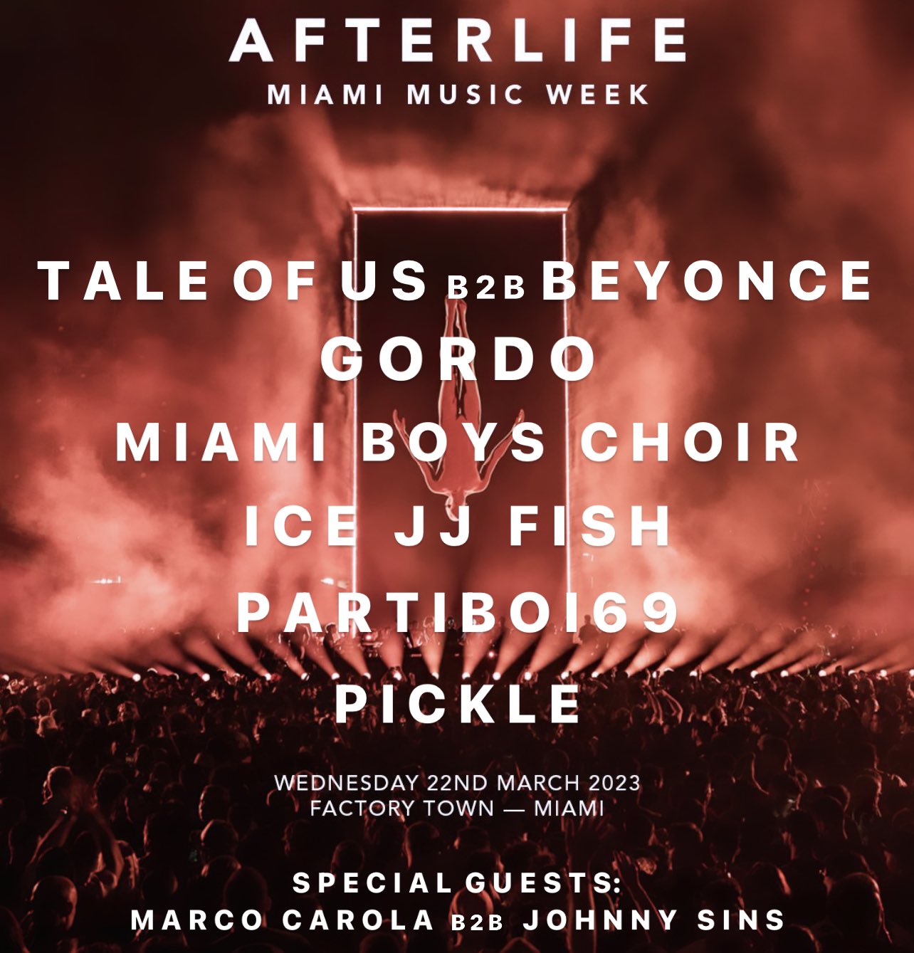 Afterlife Miami Music Week 2023