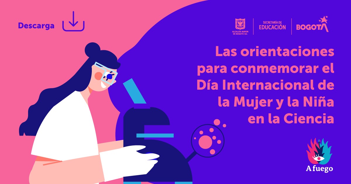 ¿Quieres conocer un recurso didáctico para la conmemoración del  #11defebrero ?

Te invito a descargar las orientaciones para  conmemorar el Día de la Mujer y la Niña en la Ciencia de <a href="/Educacionbogota/">Secretaría de Educación de Bogotá</a> 

redacademica.edu.co/orientaciones-…
 
#AFuegoton #DiaDeLaMujeryLaNinaEnLaCiencia