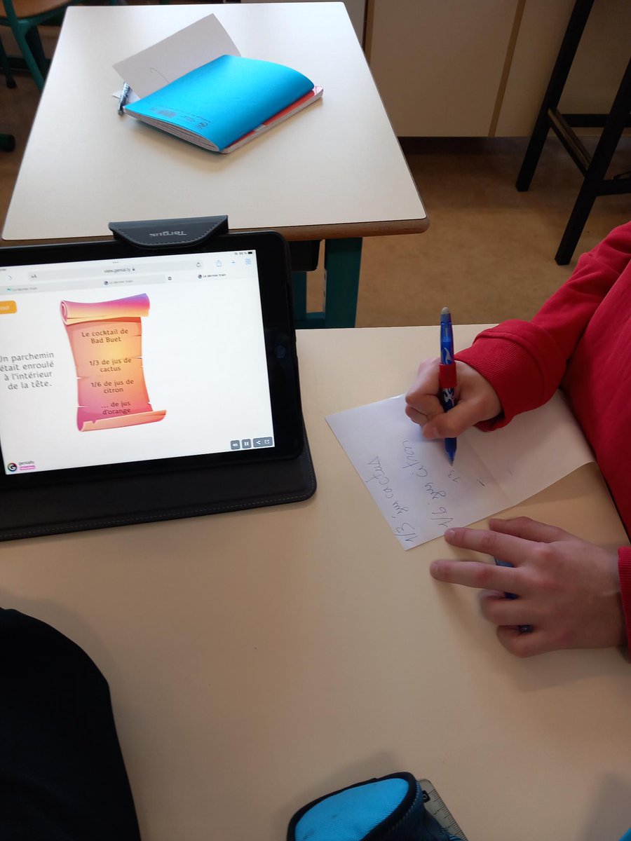 EducaNumerique's tweet image. #bins à l&apos;école élémentaire Les hublins @VilledeTriel 
Jeux d&apos;évasion au format @genially_fr et activités de robotique pour les élèves

Accompagnement des enseignants au plus près de leurs besoins