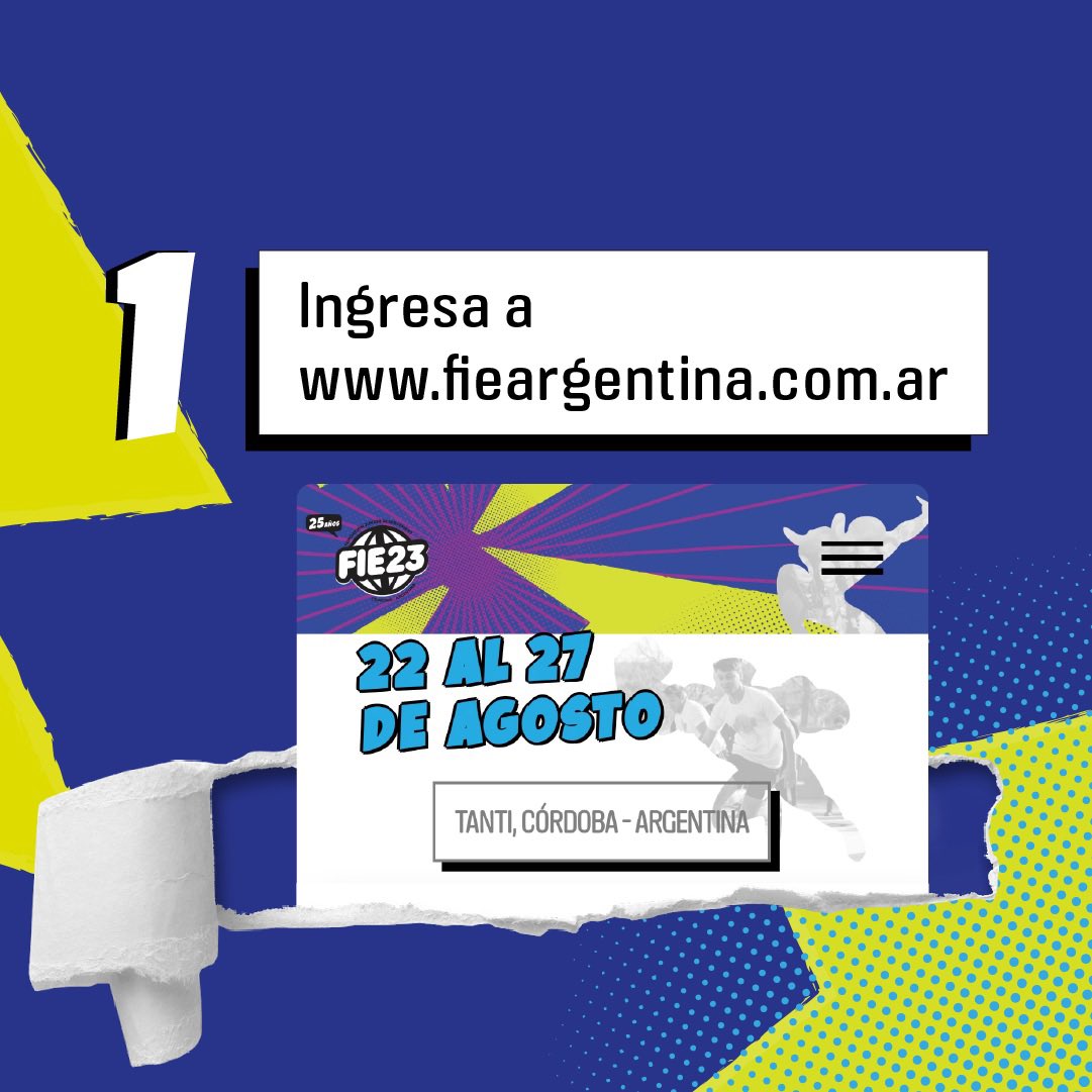 fieargentina's tweet photo. Con estos simples pasos podes sumarte a un evento lleno de intercambio cultural y aprendizaje 😎

¿Tenés dudas o necesitas más información? Escribinos al +54 9 3513 02-2576 o mandanos un MD 📲 https://t.co/WfXyzc5KSi