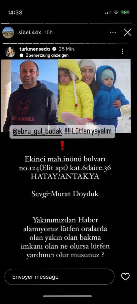 Demirok's tweet photo. Arkadaşım ve ailesi içerde hala bulunamadılar lütfen acil ekipleri yönlendirin https://t.co/bPyaAzfIwy