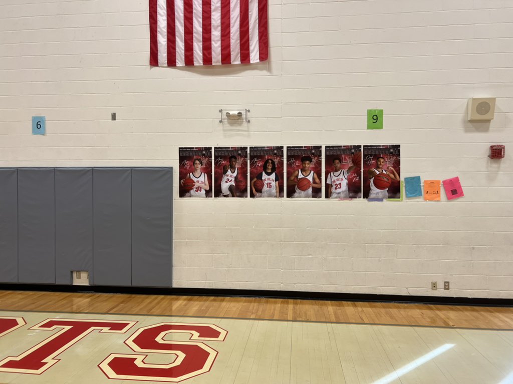 PineHollowAD's tweet photo. It’s our final home game and I always love the 8th grade posters https://t.co/YKJ25MGyOP