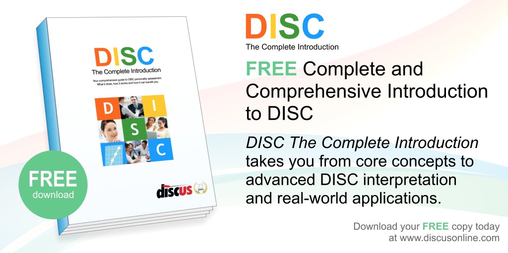 DiscusTest's tweet image. Your complete and comprehensive introduction to #DISC personality profiling - download free bit.ly/2b5aHwi