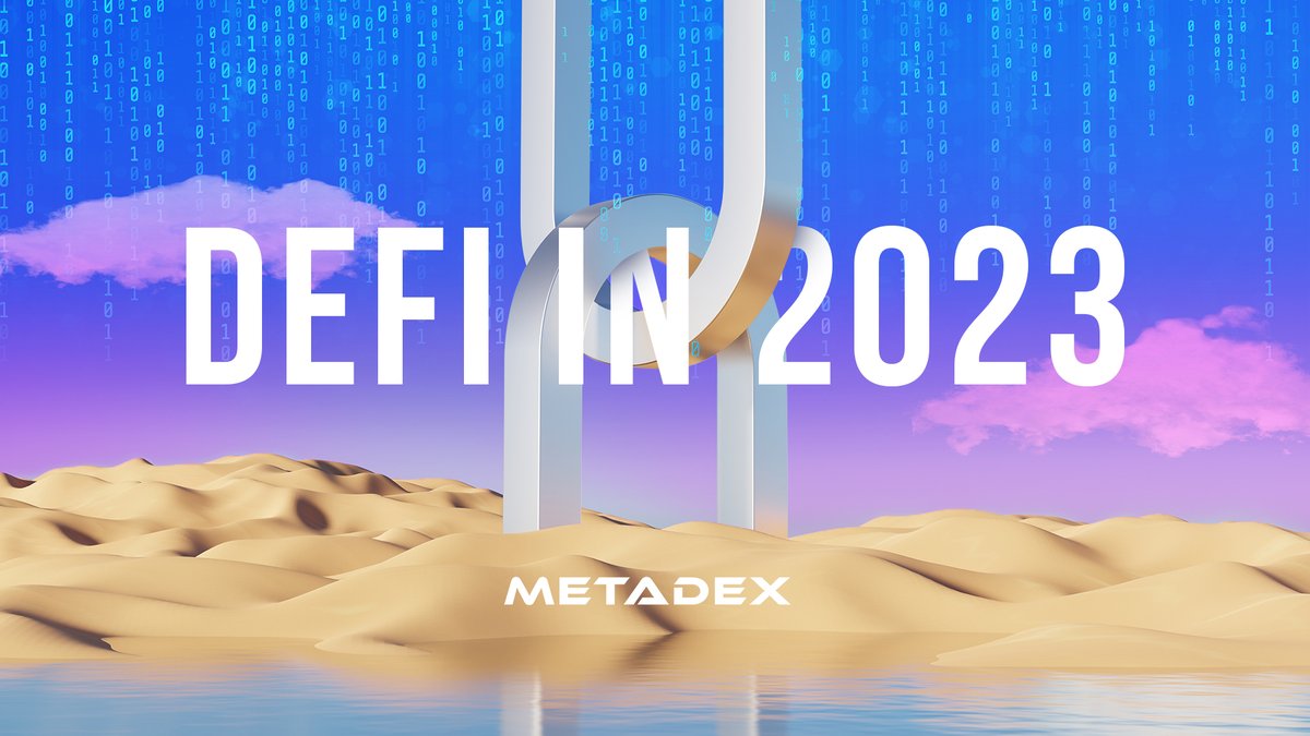 metadexdao's tweet photo. 😃 What to expect from #DeFi in 2023?! https://t.co/NzFhtFFUCJ