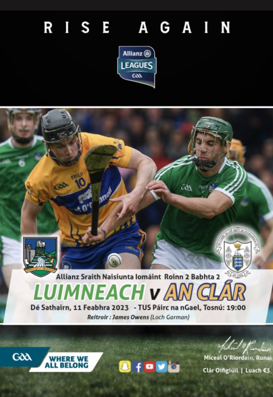 LimerickCLG's tweet photo. Limerick Senior Hurling Team v Clare is Released : 
 
Nickie Quaid
Sean Finn
Richie English
Fergal O Connor
Colin Coughlan
Dan Morrissey
Kyle Hayes
Darragh O’Donovan
David Reidy
Gearoid Hegarty
Cian Lynch (C)
Micheal Houlihan
Shane O’Brien
Seamus Flanagan
Peter Casey https://t.co/S1oH7ISAw6
