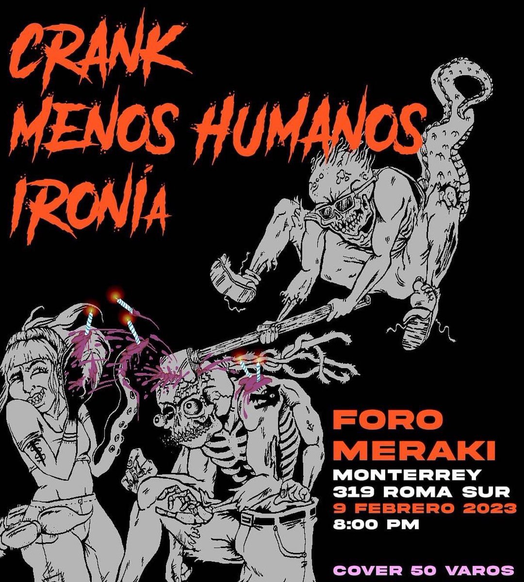 BBeat105's tweet photo. Hoy en el #ForoMeraki, #Crank, @menoshumanos e #Ironía
A quiénes veremos por allá?
#StayBlast
#BlastBeat105 https://t.co/WBtr95Qh2K