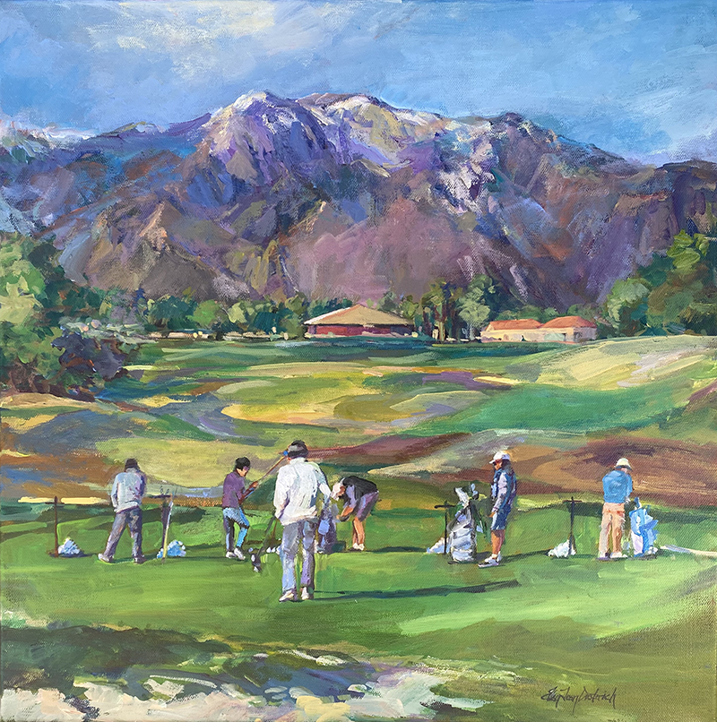 Golf Strokes ⛳️ Painting of the Week
See my watercolor demonstrations in Palm Springs tomorrow ☀️
#artist #golfstrokes #california #pleinaire #missionhills #acrylicpainting - mailchi.mp/givinity/golf-…