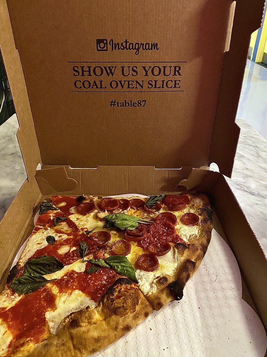 RobAurelius's tweet photo. Today is one of my favorite days of the year because it is #NationalPizzaDay 🍕.
 
#table87 https://t.co/ahINbhskYa