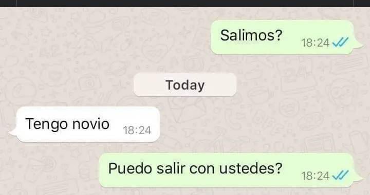 Yo el 14 de febrero