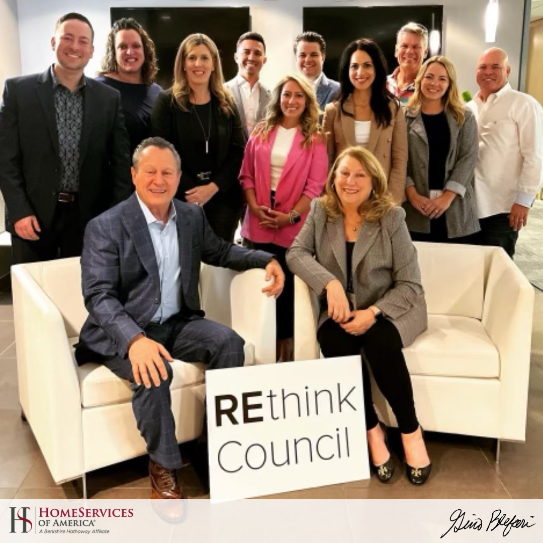 ginoblefari's tweet photo. I had an awesome meeting with the 2023 @BHHSRealEstate @REthinkCouncil in Irvine, California. The REthink Council features many of our best and brightest real estate professionals and together, we talked about how to prepare for success in today’s fast-paced, evolving market. https://t.co/RrocM45a0o