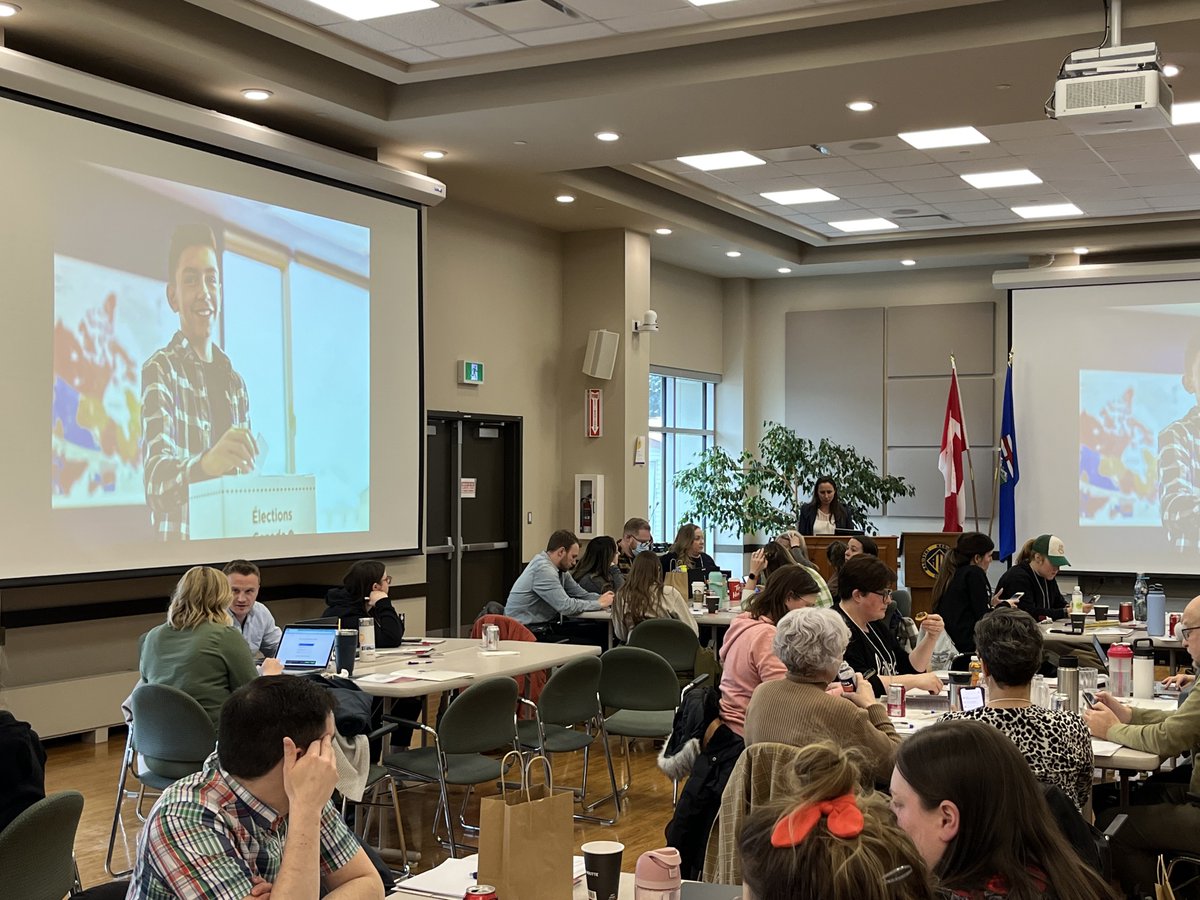 CIVIX Canada (EN) (@civix_canada) on Twitter photo Closing off the day at #DemocracyBootcamp #NCTCA2023 by getting ready for Student Vote Alberta 2023!
<a href="/studentvote/">Student Vote</a> Closing off the day at #DemocracyBootcamp #NCTCA2023 by getting ready for Student Vote Alberta 2023!
<a href="/studentvote/">Student Vote</a>
