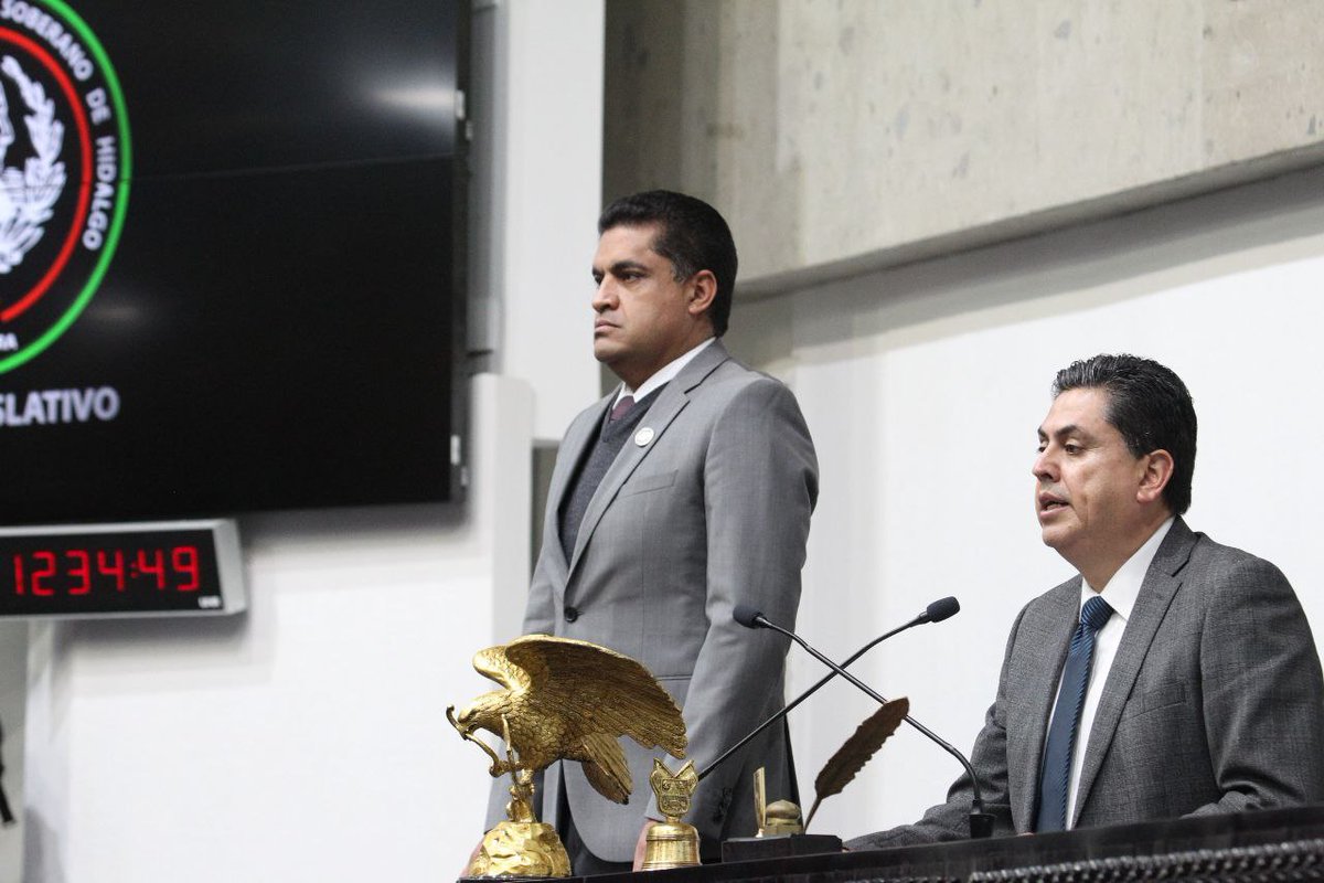 Iniciamos actividades en el <a href="/CongresoHidalgo/">LXVI Legislatura de Hidalgo</a> en sesión de la Diputación Permanente, donde se eligió a la Directiva que presidió los trabajos del Sexto Período Extraordinario de Sesiones.