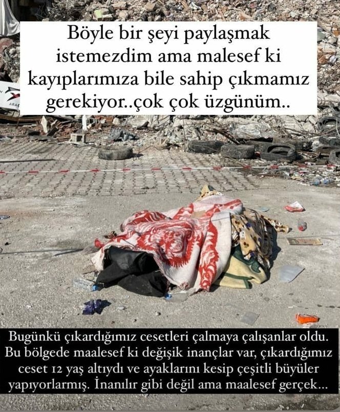 Sinir krizi geçiriyorum tükenin artık yeter ya 
<a href="/haluklevent/">Haluk Levent ( Ahbap Ekibi )</a> <a href="/RTErdogan/">Recep Tayyip Erdoğan</a> <a href="/EmniyetGM/">Türk Polis Teşkilatı</a> <a href="/suleymansoylu/">Süleyman Soylu</a> #depremsondakika #deprem <a href="/AFADBaskanlik/">AFAD</a> #afad #büyü