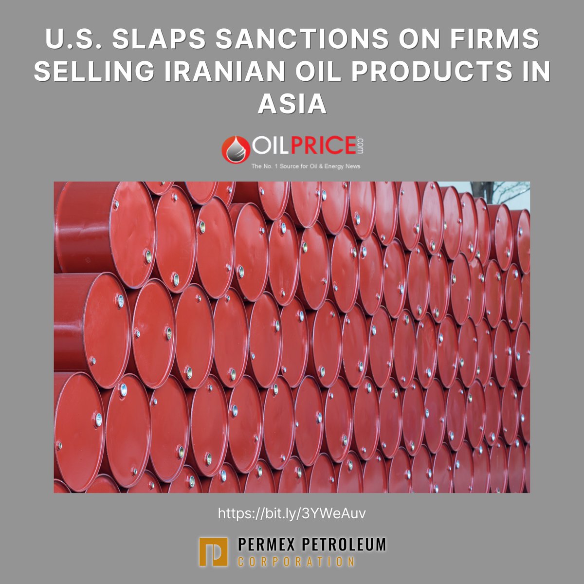 PermexPetroleum's tweet photo. Latest from OilPrice (https://t.co/2OtFO5r5U5)
-
#permex #permexpetroleum #oilnews #oilandgas https://t.co/Y8TLZIK8wr