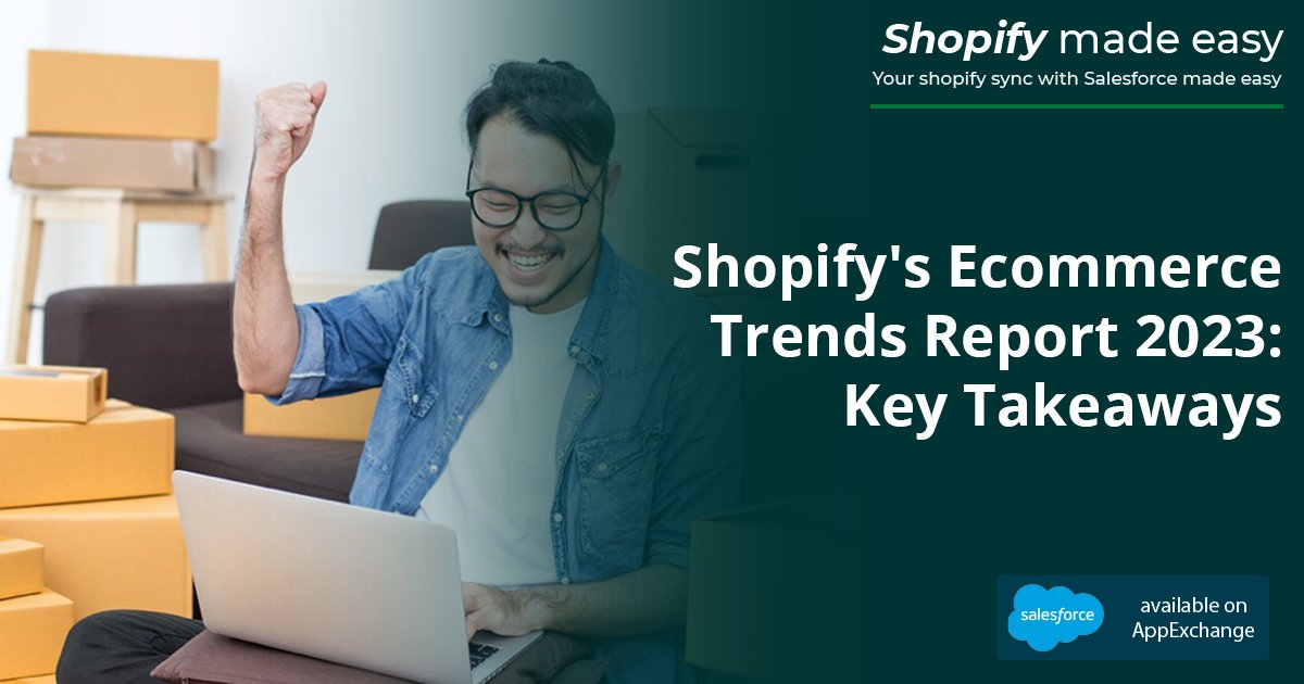 SyncMadeEasy's tweet photo. Take a dive deep into the insights and key findings of the Shopify ecommerce report to understand how the e-commerce industry will shape up in 2023. Read now! https://t.co/7nToUN9Si8
@Shopify @ShopifySupport @ShopifyDevs @ShopifyPlus #shopifymadeeasy #shopify #shopifytools https://t.co/EXe63nLRBb