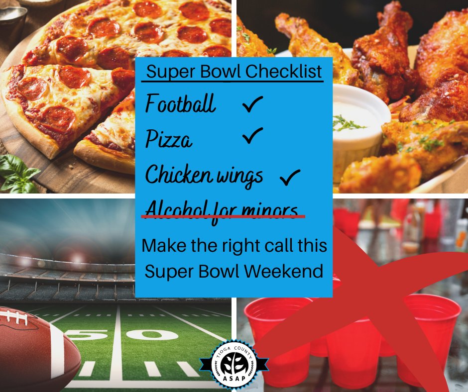 Make the right call this Superbowl Sunday. Don't supply alcohol to minors &amp; if you plan on drinking at a Superbowl party have a designated driver or call a ride!
