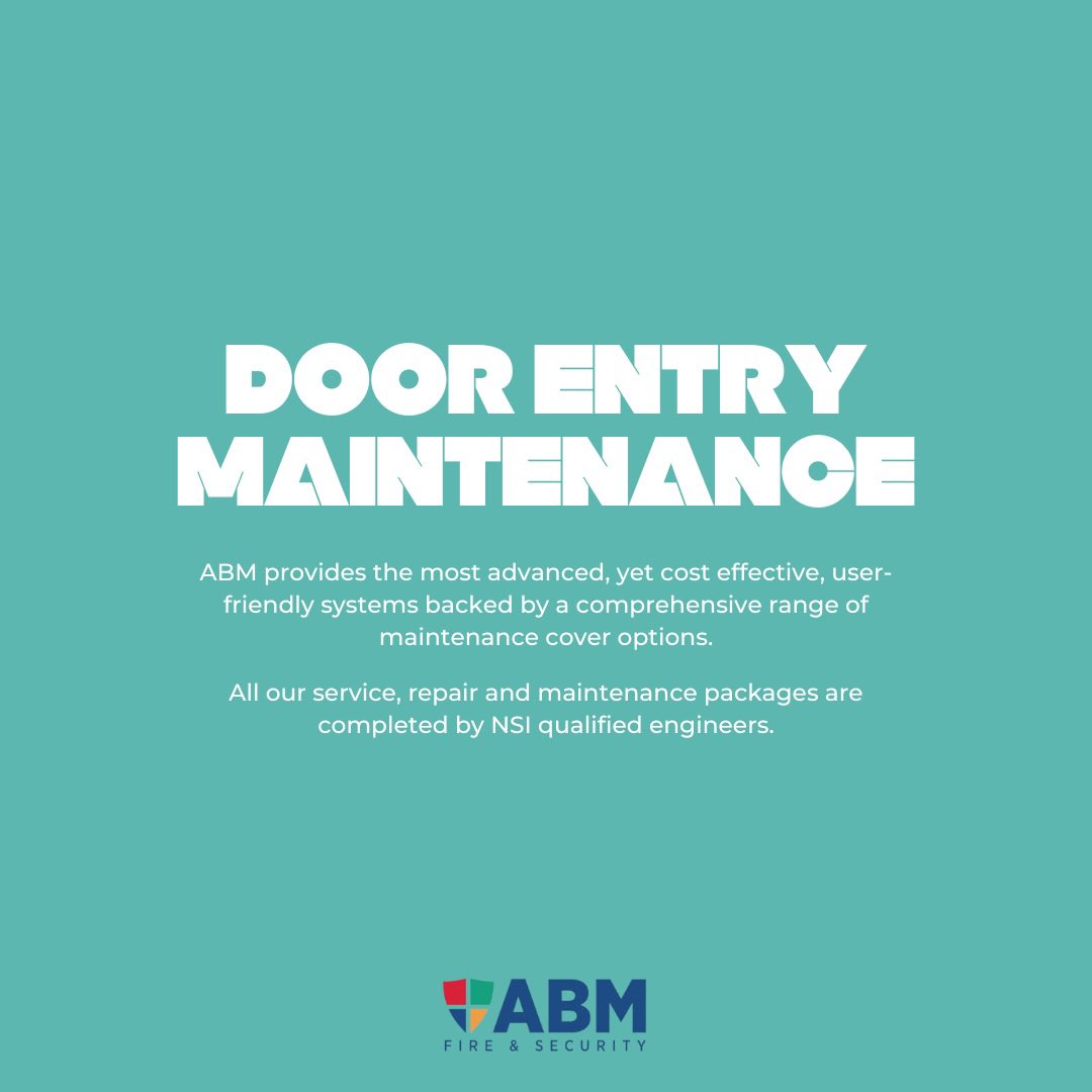 #Door Entry Maintenance 🧰 

As with any #electrical system , they require ongoing maintenance and annual checks to ensure good working order 👍

Regular maintenance also reduces the risk of a faulty part not operating correctly!

Find out more: abmsecurity.co.uk 👍