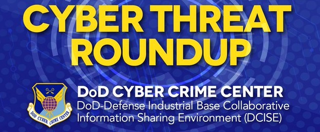 DC3Forensics's tweet image. Check out the latest open-source reporting in the @DC3DCISE  &quot;Cyber Threat Roundup&quot;! 
content.govdelivery.com/bulletins/gd/U… 

#cyber #cyberthreats #cyberactivity #reports