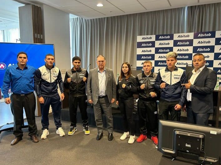 Pegoytiro's tweet photo. En el dia de hoy en la oficina central de #abitab se llevo a cabo la conferencia de prensa oficial de los ganadores del Campeonato Mercosur 3 Rumbo a Mexico. https://t.co/OO2DtUI15I