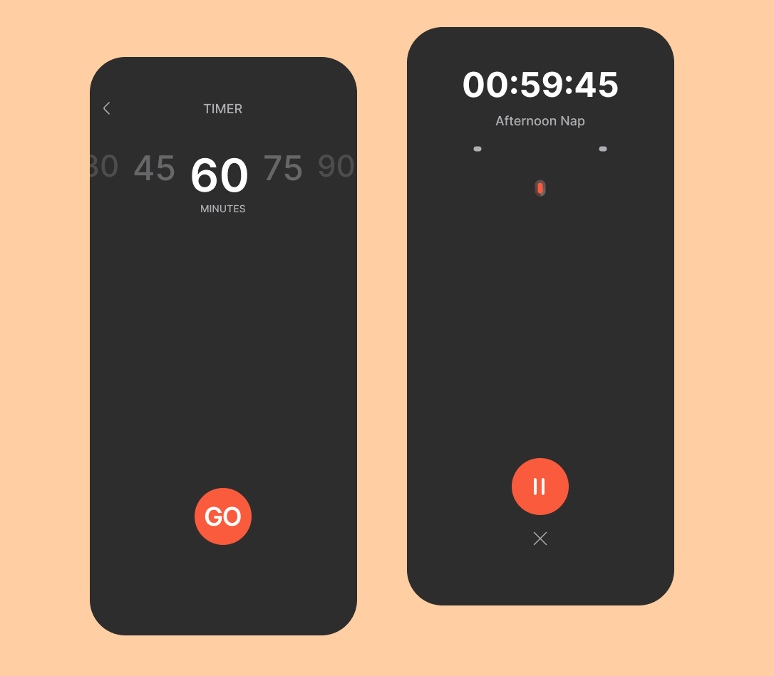 BrightAkowuah_'s tweet image. Day 9/30 - Simple Timer UI Section. Inspiration by: Maria S on Dribbble. #30DayUIChallenge #uiuxdesign #UI #uiux #MobileApp #uxdesigner