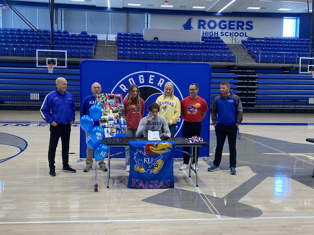 Congratulations to Nick Quinn on signing his National Letter of Intent with the University of Kansas! @RPS_Athletics <a href="/RHS_Williams/">Lisa Williams</a>