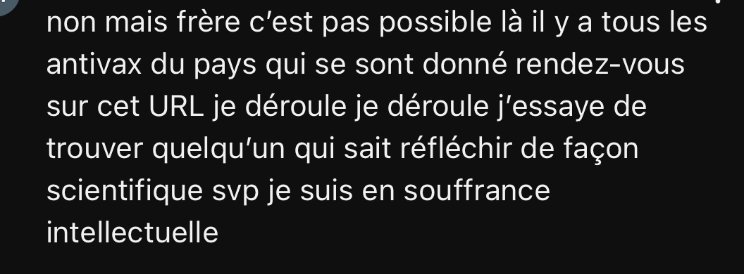 charliemedusa's tweet image. je viens de regarder un reportage d’Arte sur des gens qui prétendent que le vaccin anti Covid les a rendus malades et mec la section commentaire c’est l’université d’été des complotistes j’ai jamais vu ça y a tellement de lettres et si peu d’arguments du coup j’ai mis un com