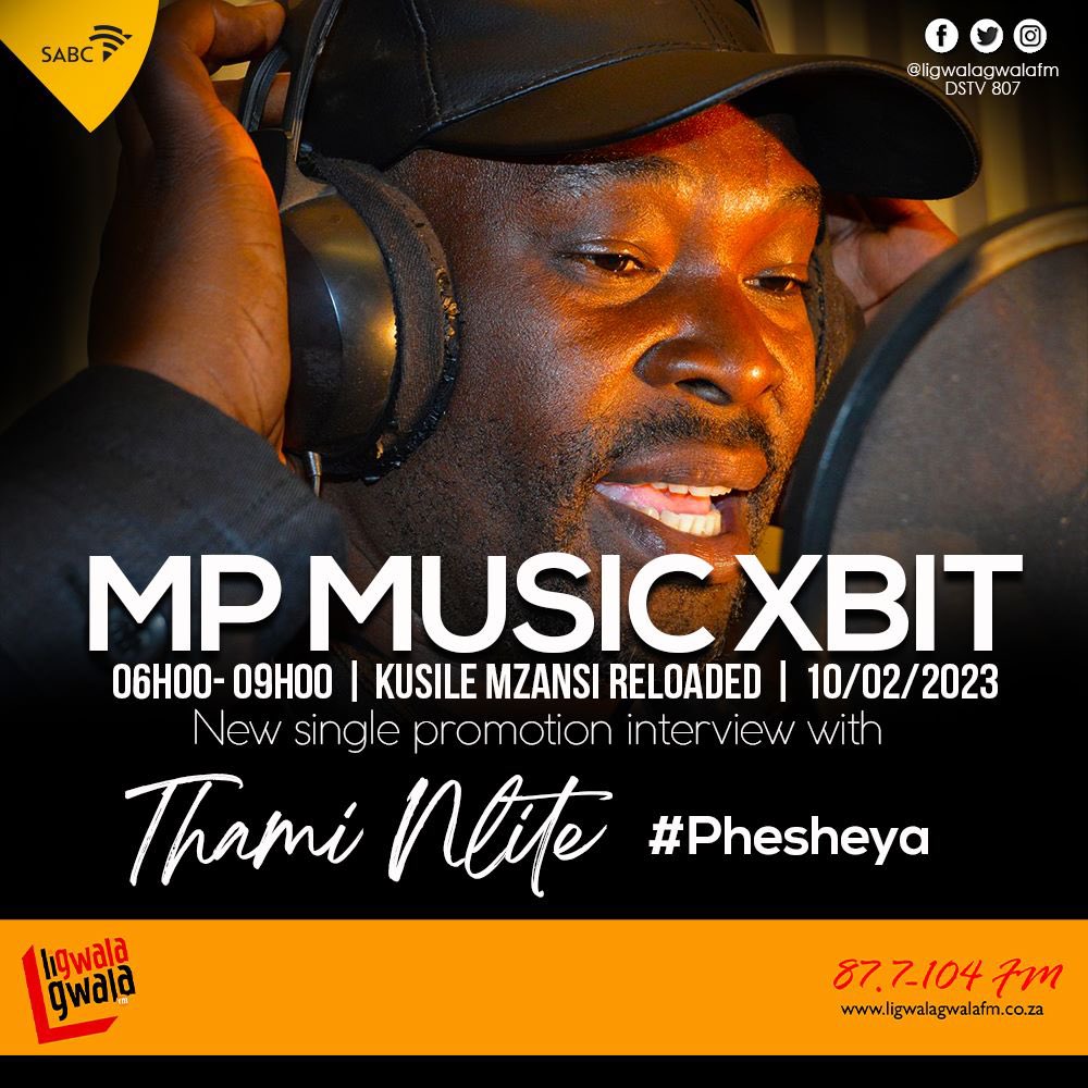 ligwalagwalaFM's tweet photo. MpMusicXbit
#06H00-09H00 on #KMR tomorrow morning. Don’t miss out ! https://t.co/R3ZguEZtBH