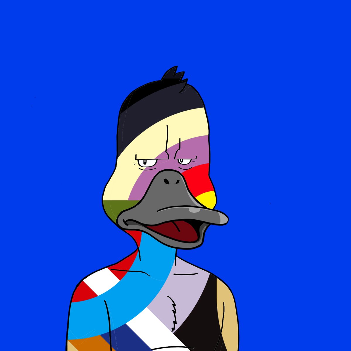 HodlerBob's tweet photo. @dan1el_d1g1tal @BoardApes what you think to my @NoncoDucks with #9Zone skin?! https://t.co/CHpJnIz0VD