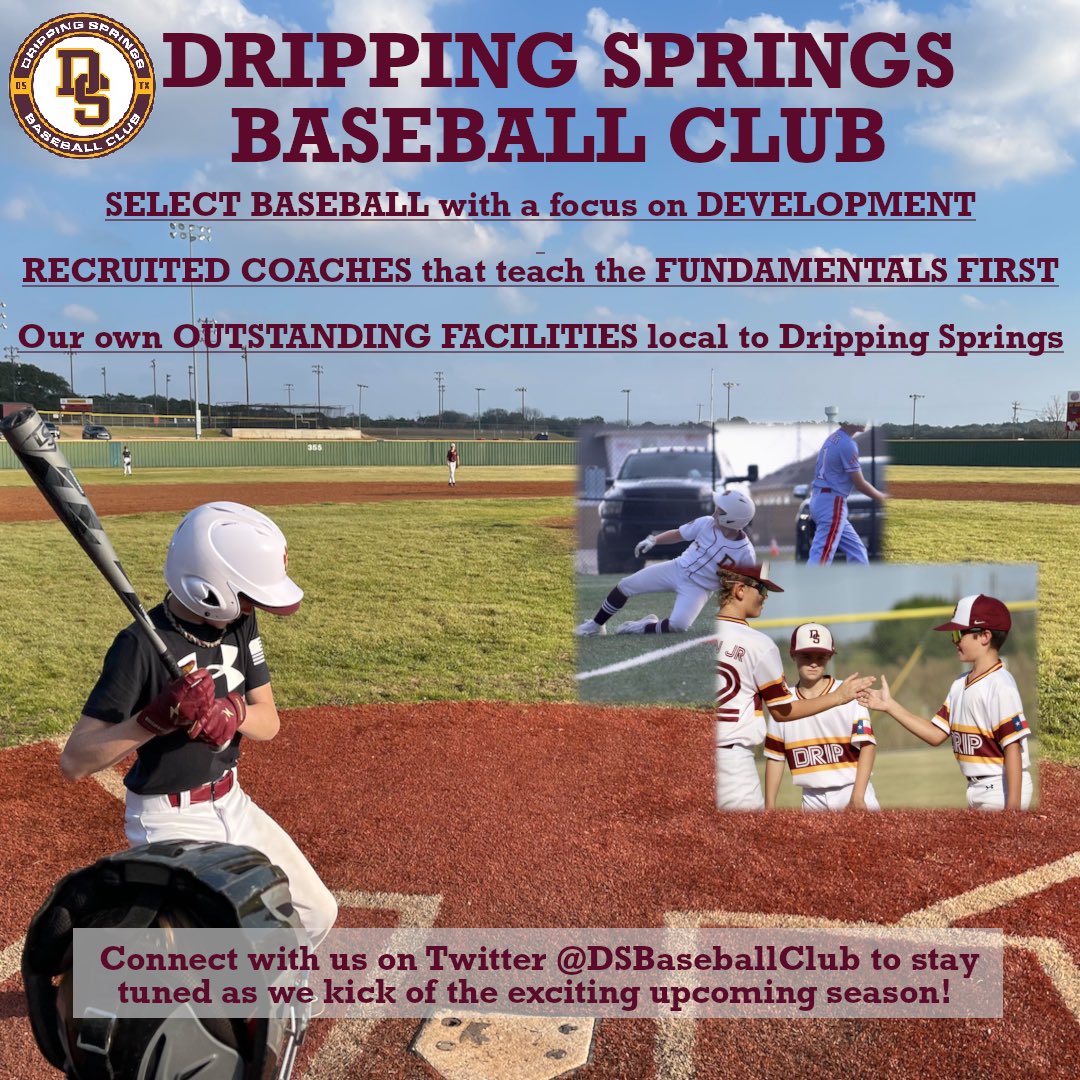 DSBaseballClub's tweet image. Follow us to stay posted on all exciting updates and highlights as we jump right into the new season! ⚾️ #DSselect #Selectbaseball #DSBC #DSBaseballClub