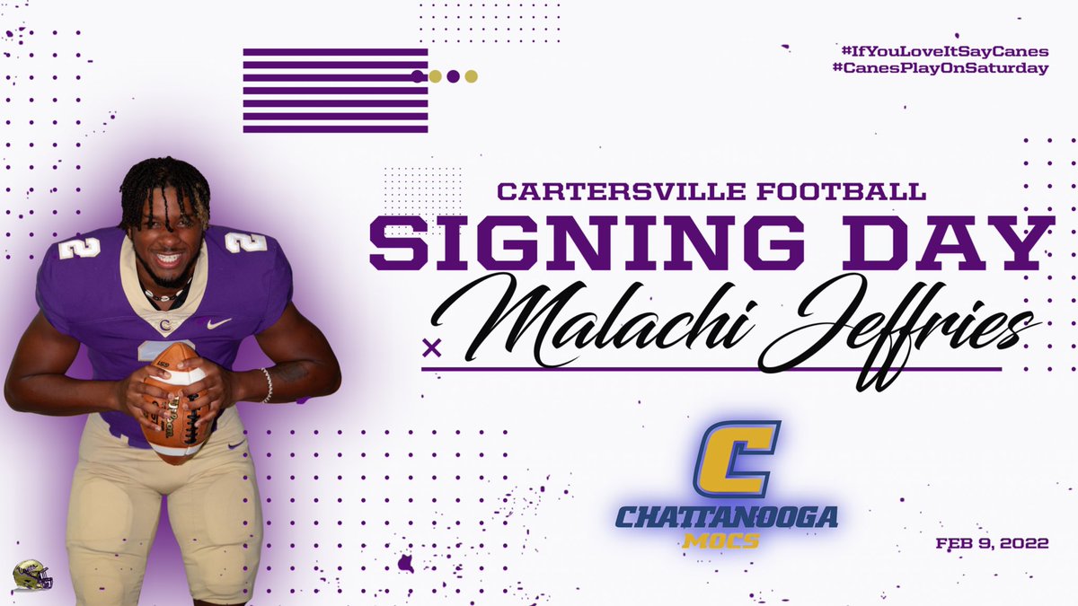 CartersvilleFootball on Twitter "Congratulations to the first 3 of