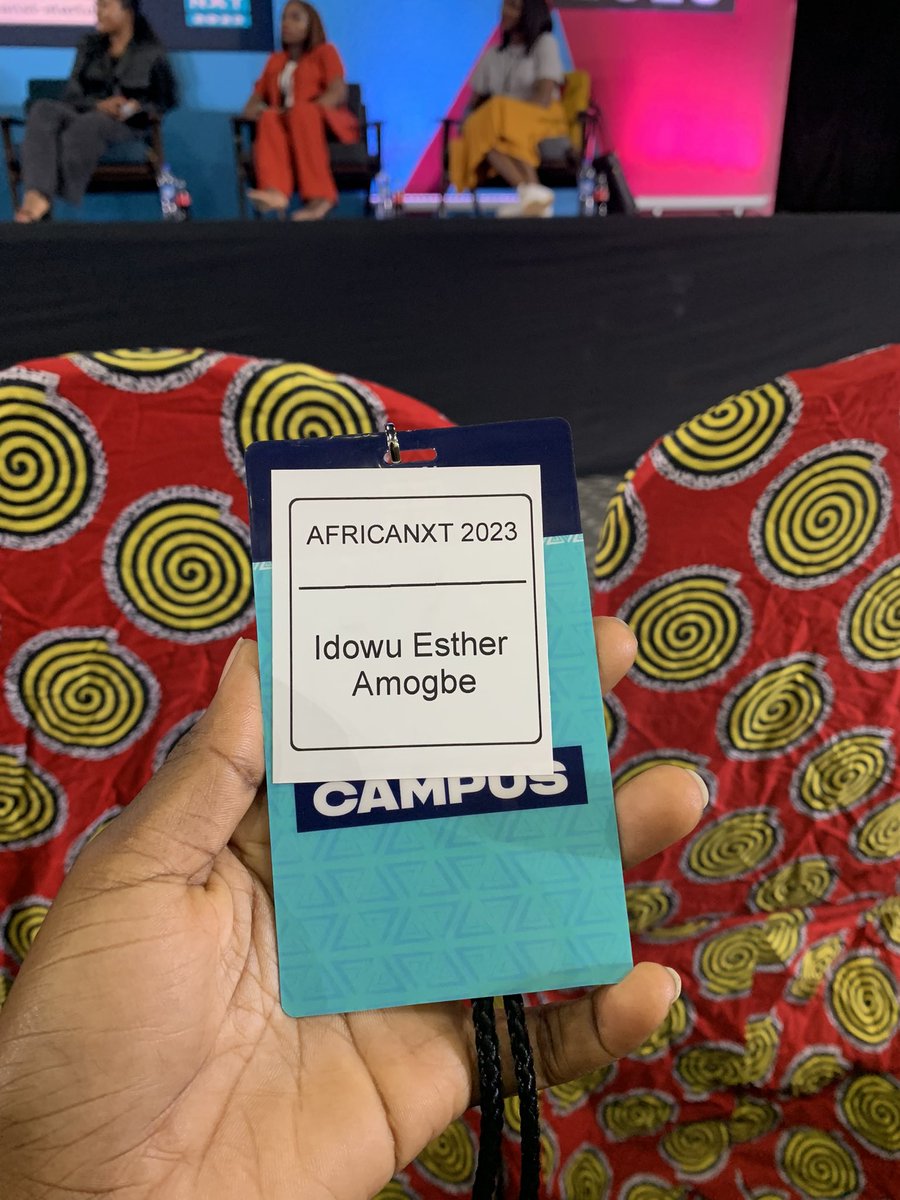 Got more info about web3 at @africa_nxt such an informative class with @TutuAdetunmbi and the panel session with @AnthonyAzekwoh @osinachiart @EzeEsther_ @meta_phrase was lit.Would love to learn more about web3 and harness the opportunities. #AfricaNXT2023 #web3community