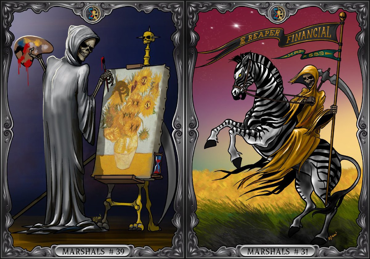 Reaper Financial voting is open! holders of $RPR can vote!

▪️If you hold $ASC you will receive $xSTIK with RAIN
▪️Marshals Reaper #NFT series by Sumi Stik continues to be a huge success.

⚔️XRPL Trinity: <a href="/TheReaperCoin/">TheReaperCoin</a> - <a href="/XRPayNet/">XRPayNet</a> - <a href="/xrpstik/">xSTIK 💎 XRPL NFT</a>

📲VOTE NOW: reaper.financial/voting/