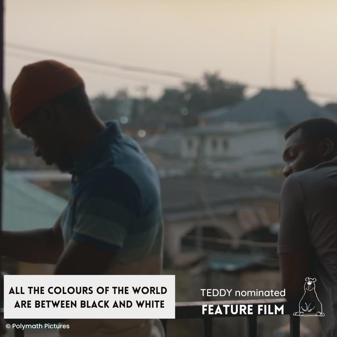 MixFilmFest's tweet photo. El @teddyaward nos presenta este año la nigeriana ALL THE COLOURS IN THE WORLD ARE BETWEEN BLACK AND WHITE, de Babatunde Apalowo en la @berlinale 

#teddyaward #berlinale #queercinema #cinelgbt #mixfilmfest #venamix https://t.co/ehBoMNjSUN
