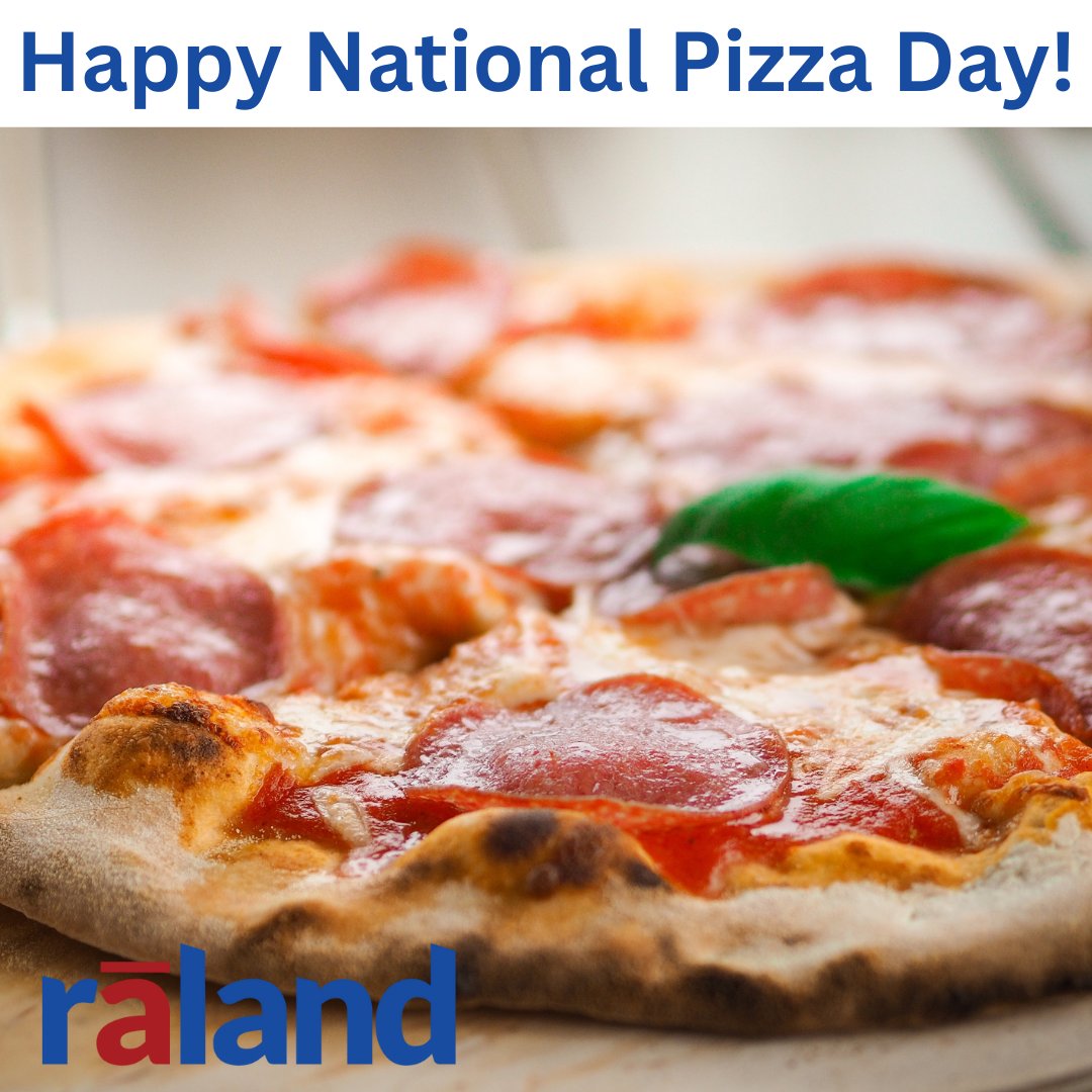 RalandCP's tweet photo. Happy National Pizza Day!
#Raland #compliance #partners #gapbudget #pharma #compliancewarningletter #FDA #validationauditing #commissioningremediation #gapassessments #computersystemvalidation #softwarevalidation https://t.co/PeAmMoKcEI