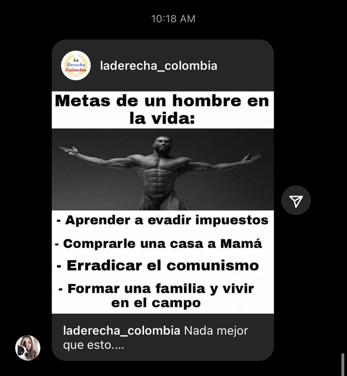 Mi mamá es una basada, este es el tipo de cosas que me manda al ig jajsjssjsjsj